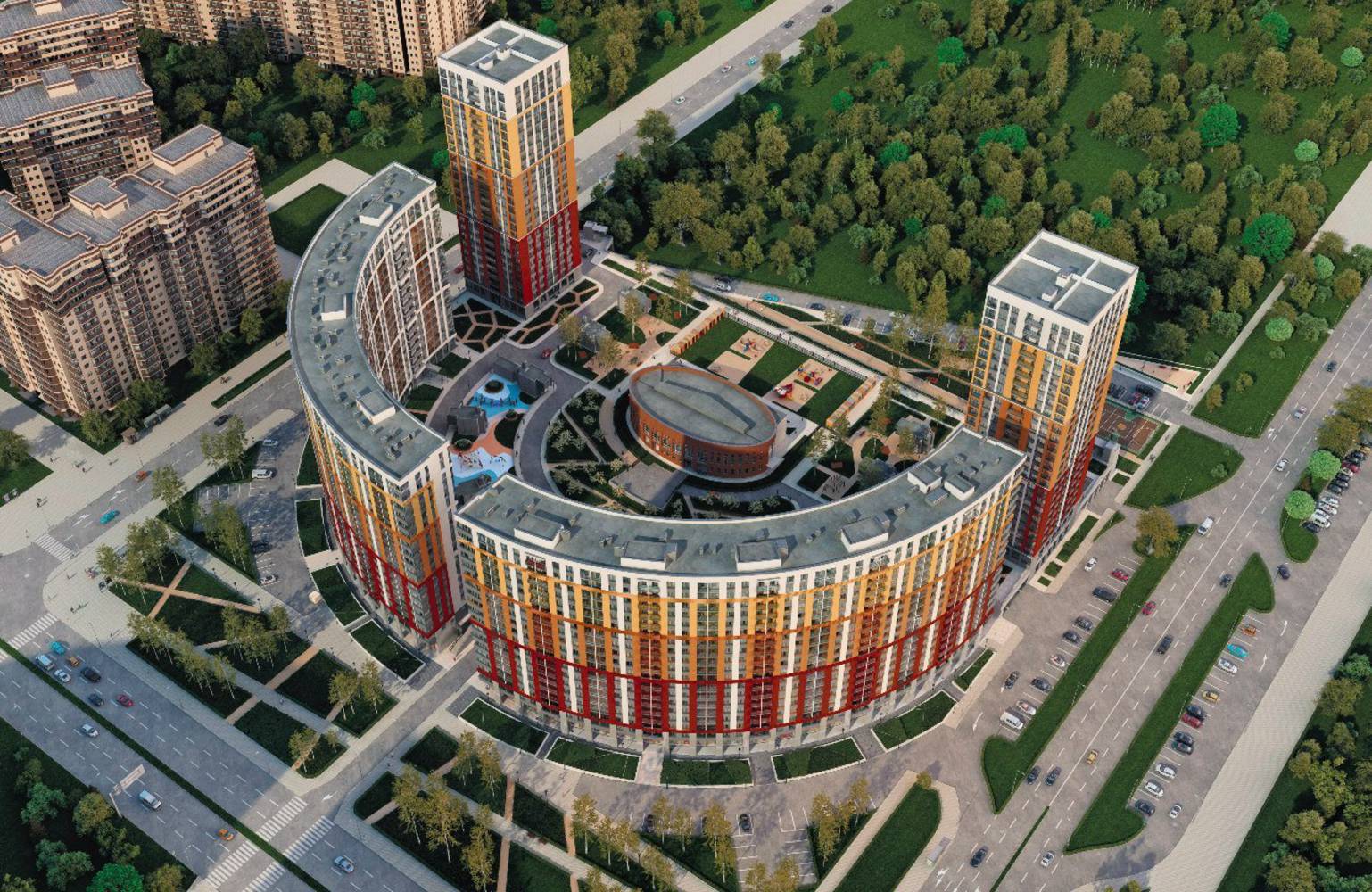 Comfort-class apartment complex Ultra City 