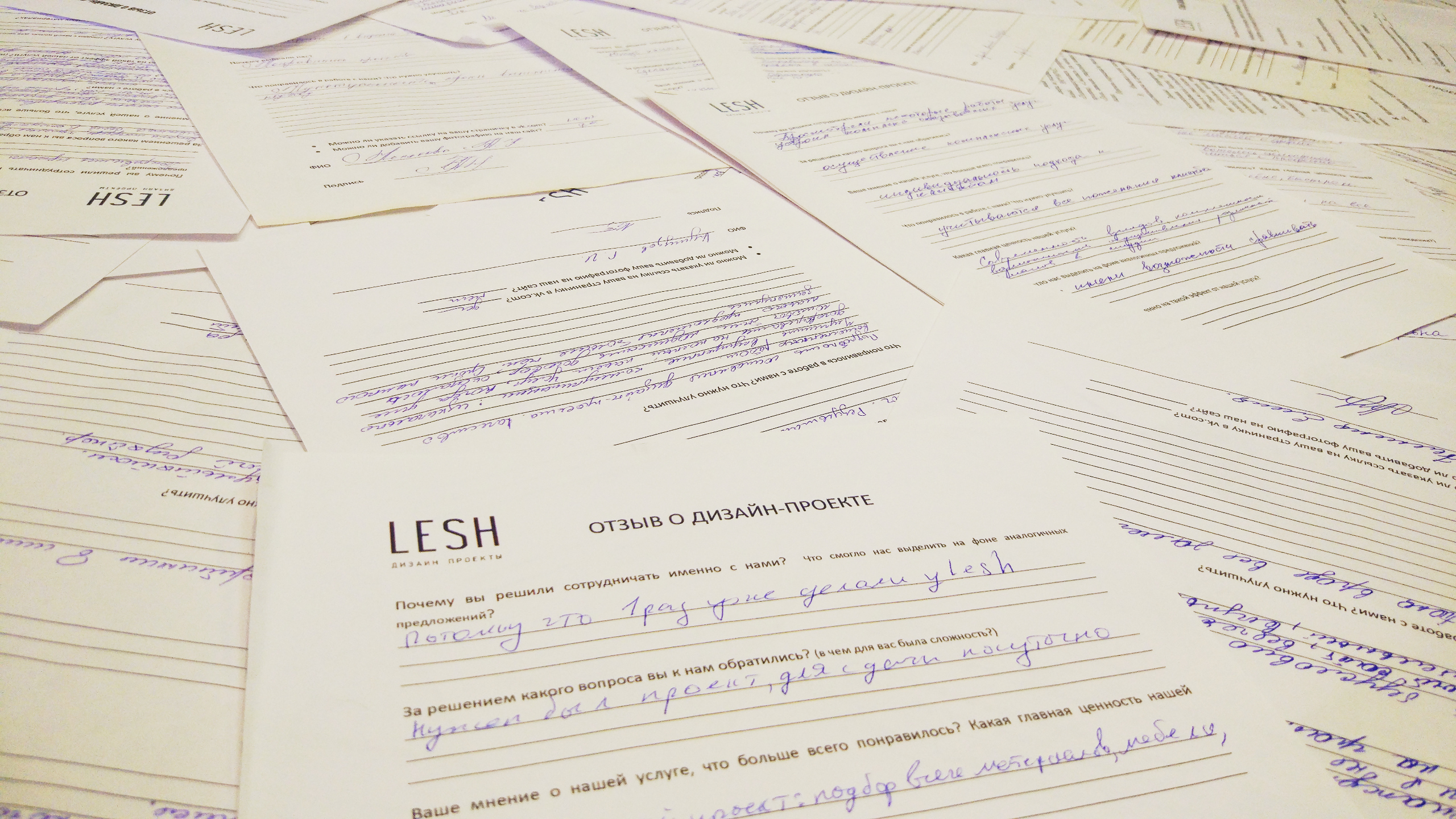 Отзывы о дизайн студии LESH