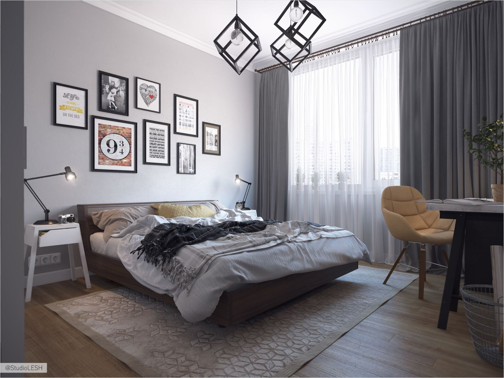 Дизайн квартиры в стиле лофт | 15 модных интерьеров (45 фото)