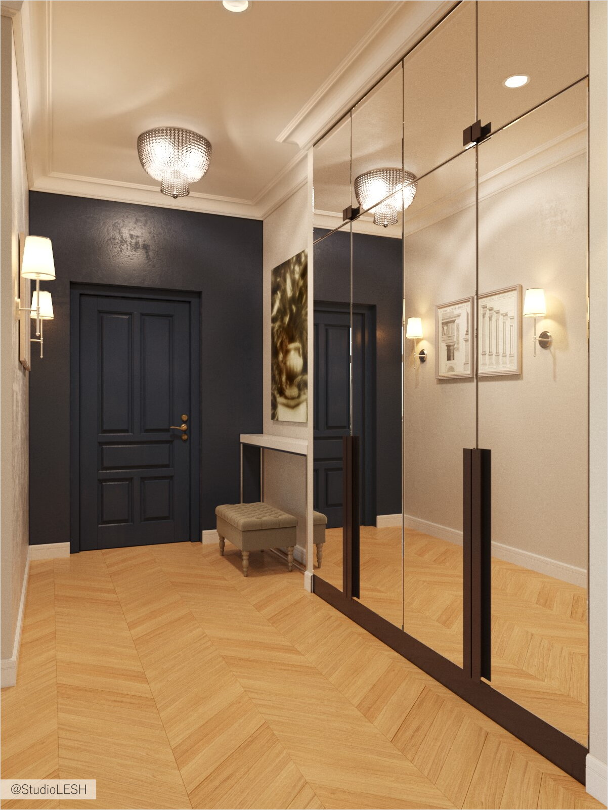 Акцентная входная дверь