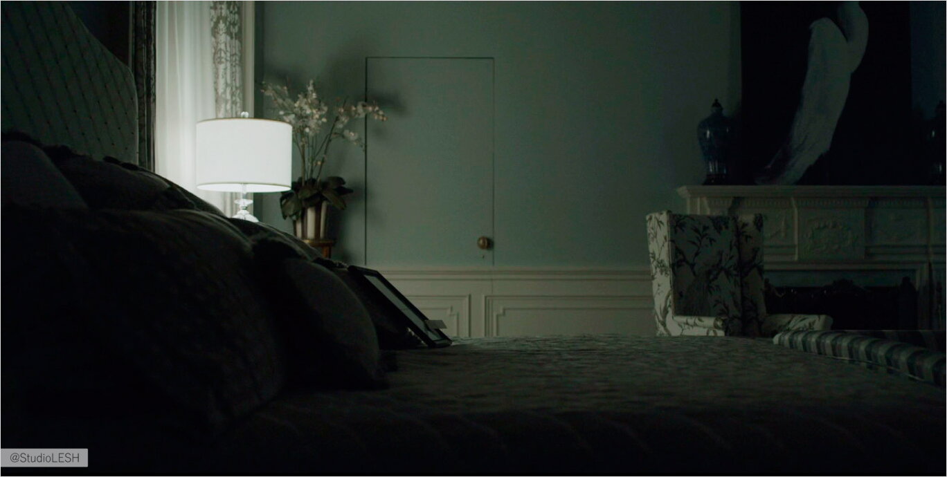 Дизайн проект спальни из сериала Карточный домик 