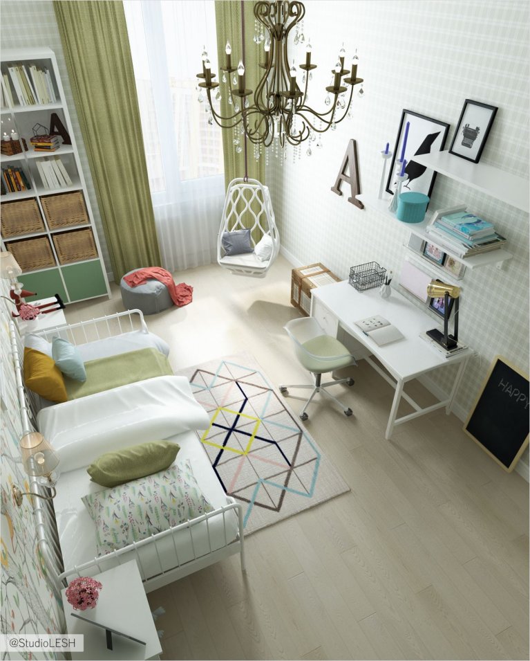 Дизайн интерьера детской для мальчика 