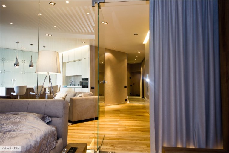 Стеклянные межкомнатные двери фото