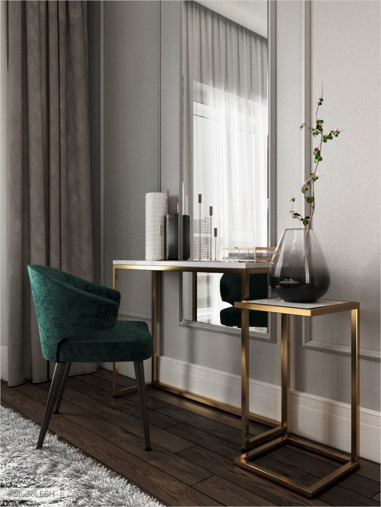 Туалетный столик в современном стиле