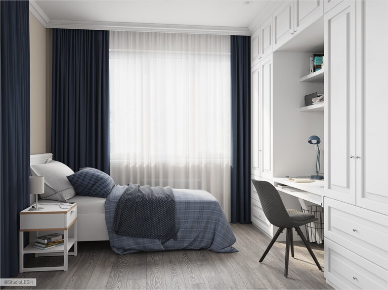 Комната ребенка в классическом стиле