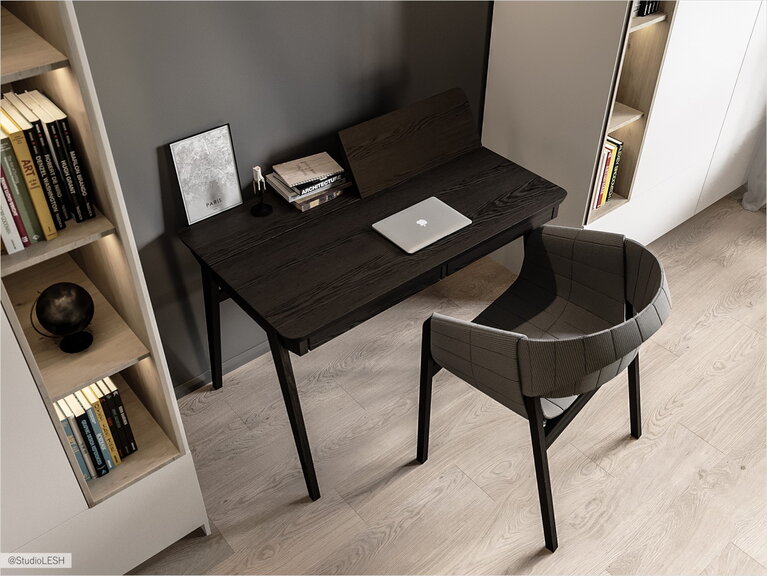 Shelves for books built-in wardrobe