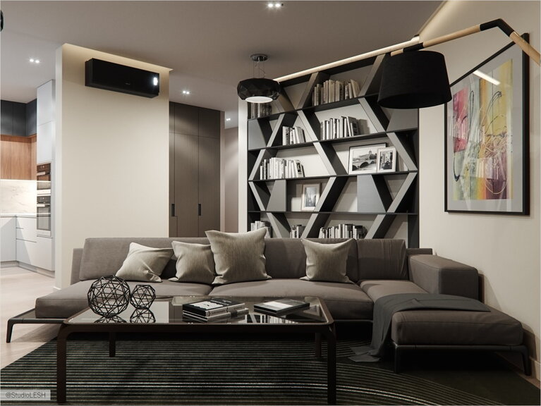 Custom-made bookcase