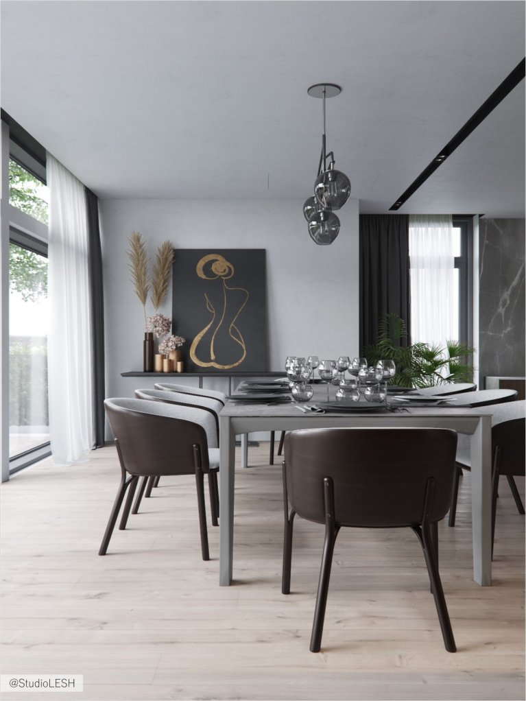 Столовая с панорамным видом