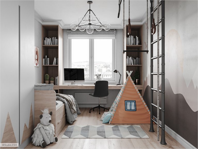  Children's room in the Indian style