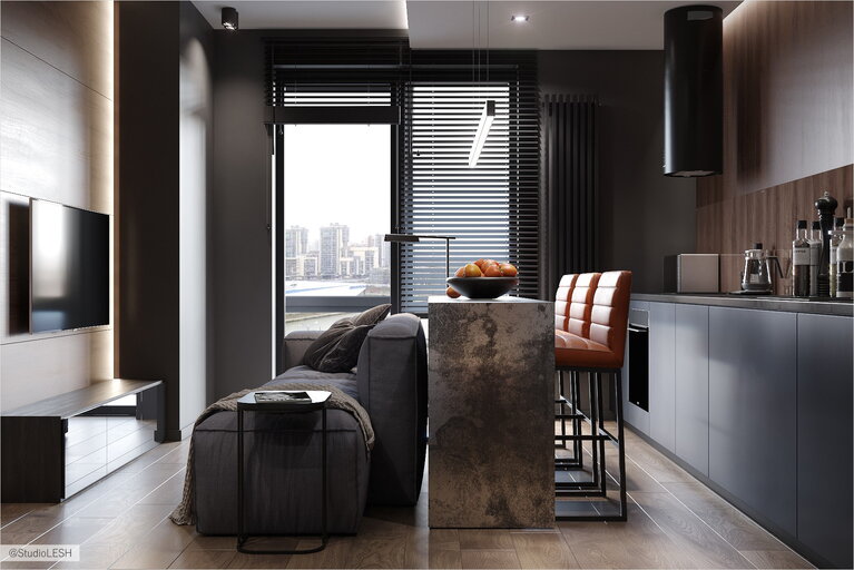 Euro-suite overlooking the bay