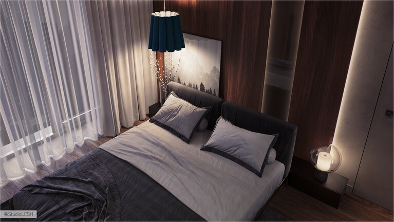 Double bed in lcd arena park