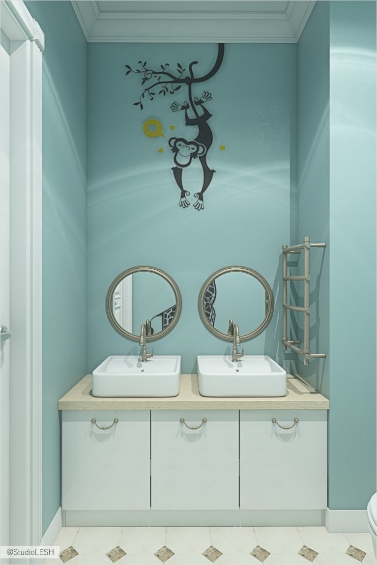 Интерьер туалета для детей 