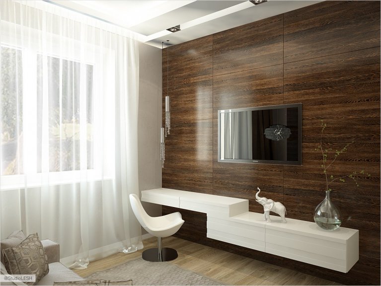 Дизайн интерьера гостевой комнаты в загородном доме 