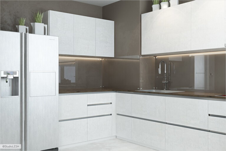 Оформление кухни в современном стиле