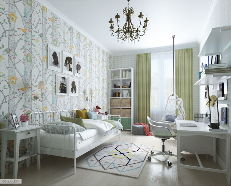 Дизайн проект детской комнаты 