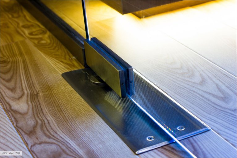 Петли для стеклянных дверей