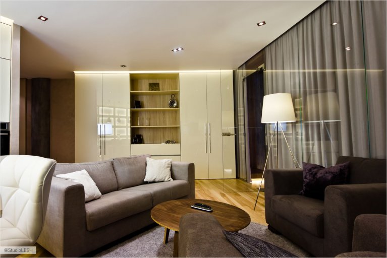 Стенка для гостиной в современном стиле фото