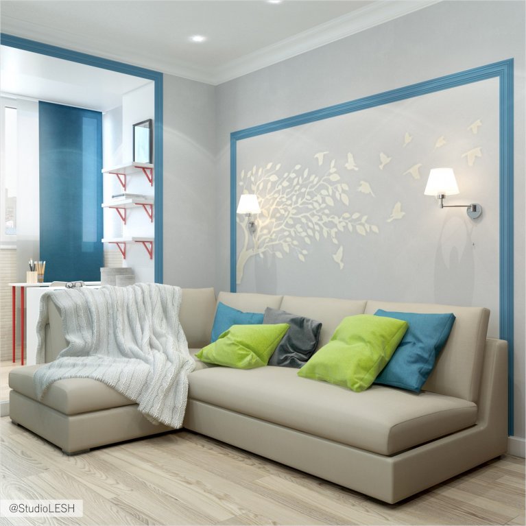 современный угловой диван