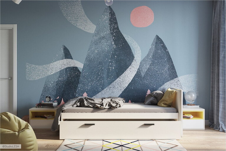 Детская комната кровать