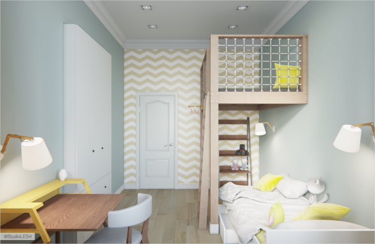 Детская второй ярус