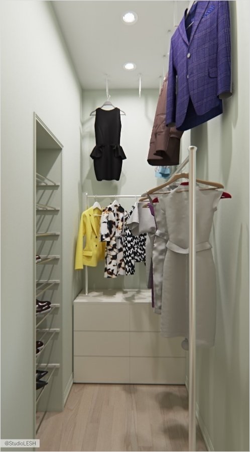 Гардеробная для хозяйки