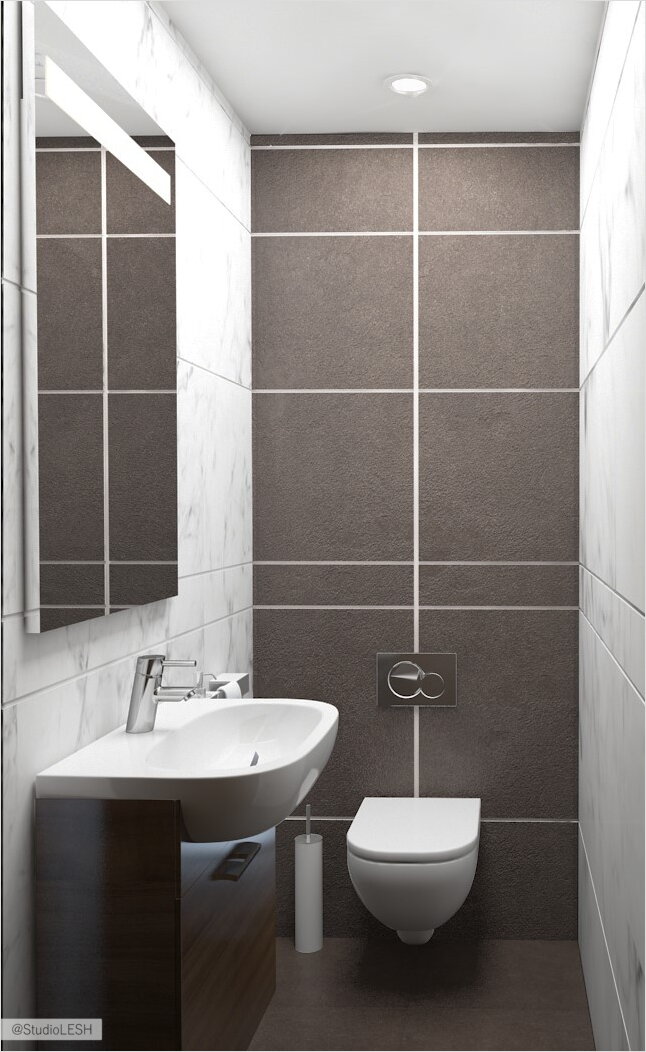 Дизайн санузла в современном стиле