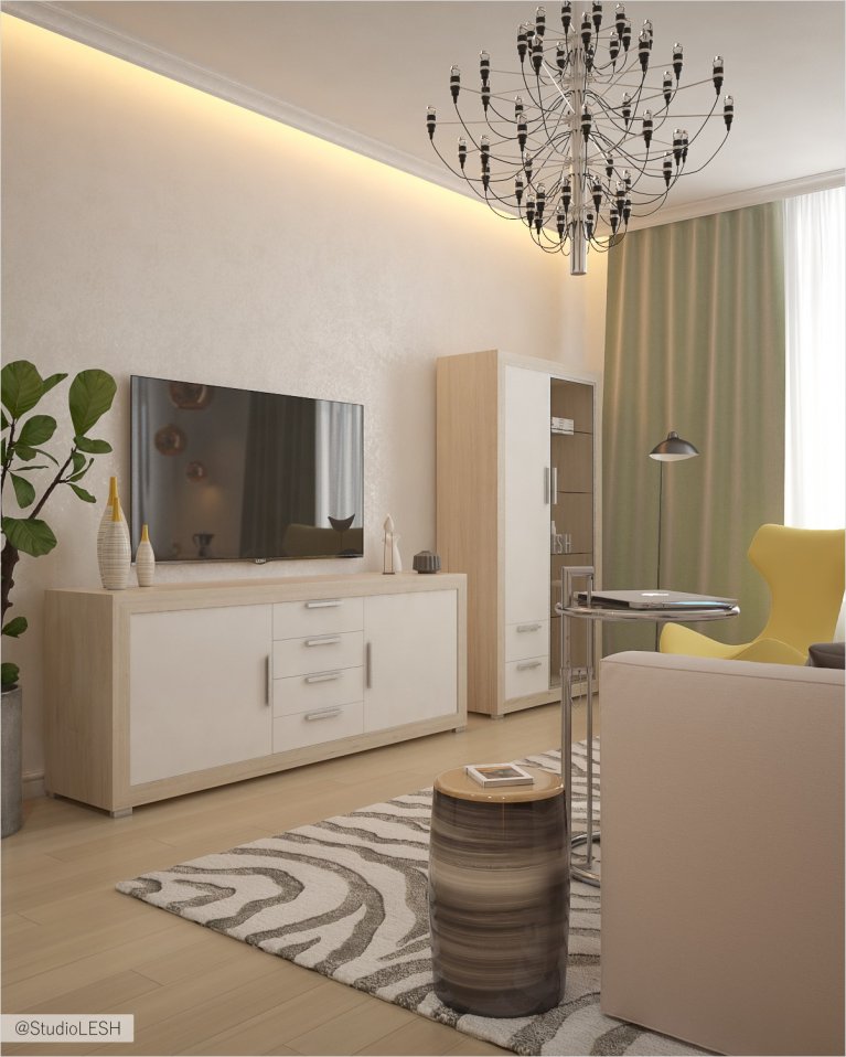 Гостиная в современном стиле