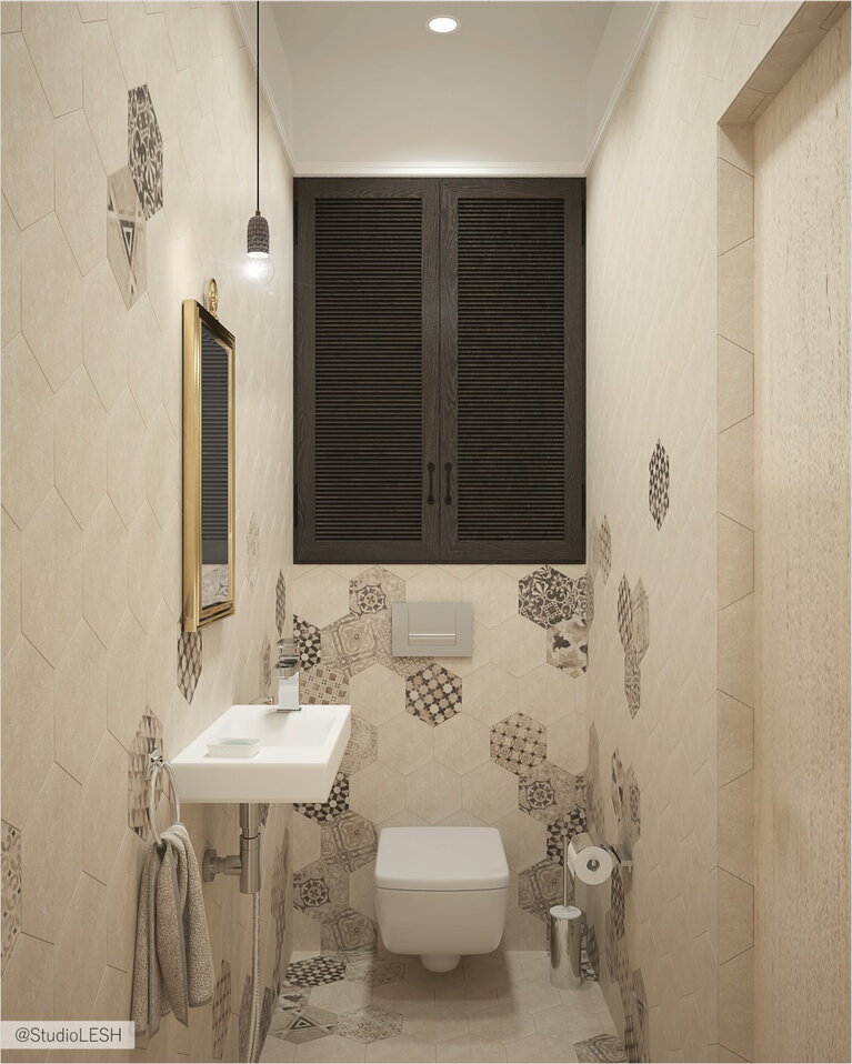 Санузел в современном стиле