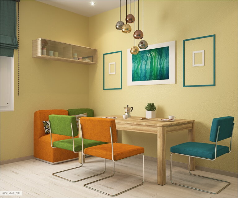 Кухня обеденный стол