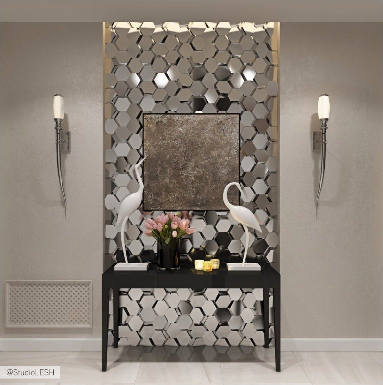 Холл 3D панель