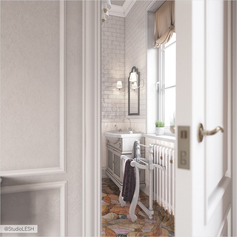 Ванна загородного дома в Гатчина