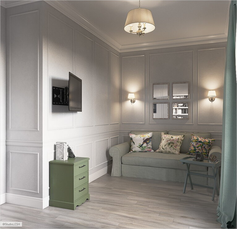 Кабинет в классическом стиле