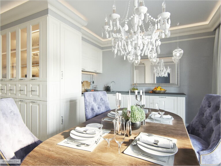 Классический обеденый стол