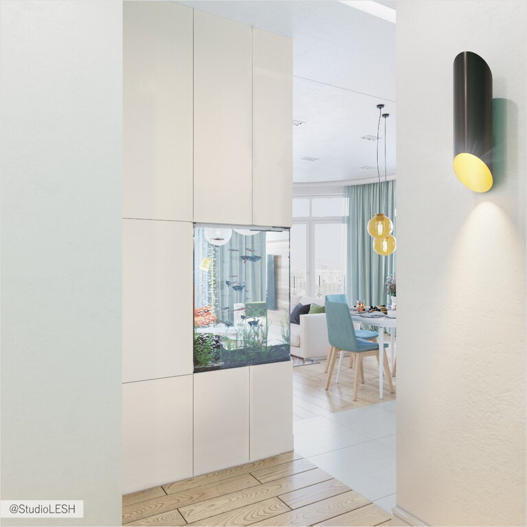 Современный холл