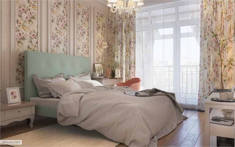 Нежная спальня