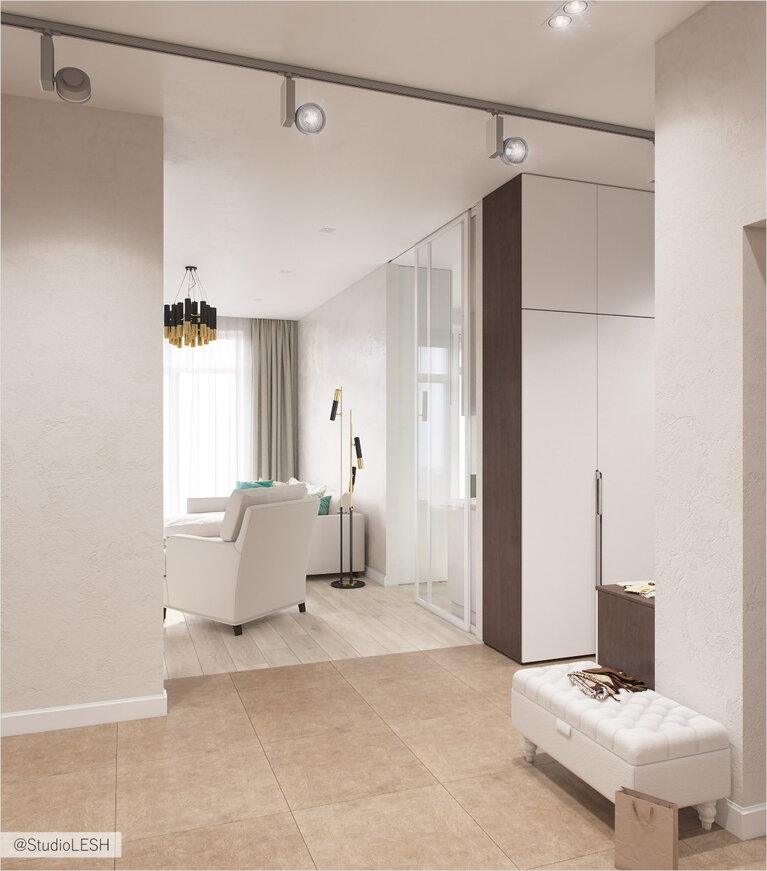 Просторный коридор