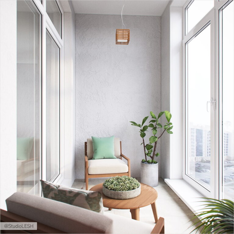 Балкон - оранжерея