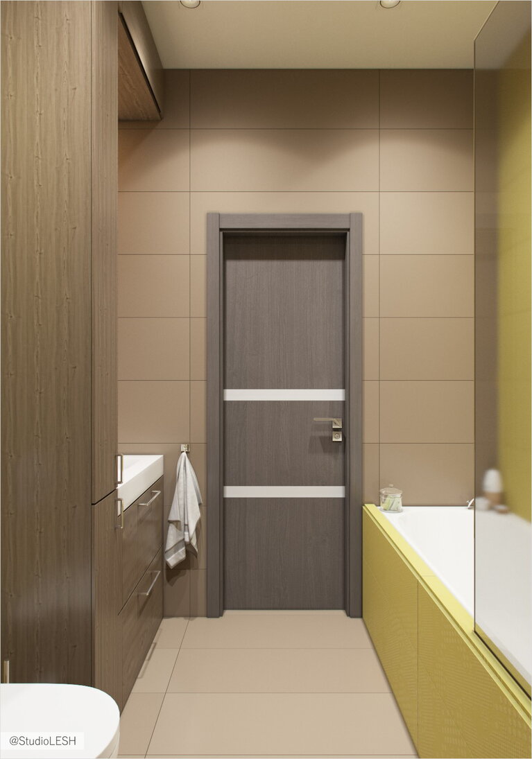 Ванная комната в современном стиле