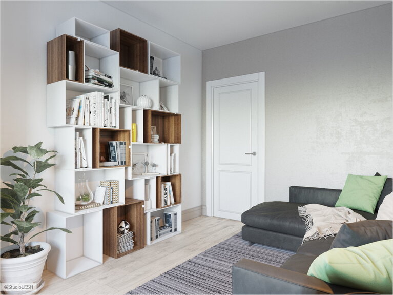 Кабинет в современном стиле