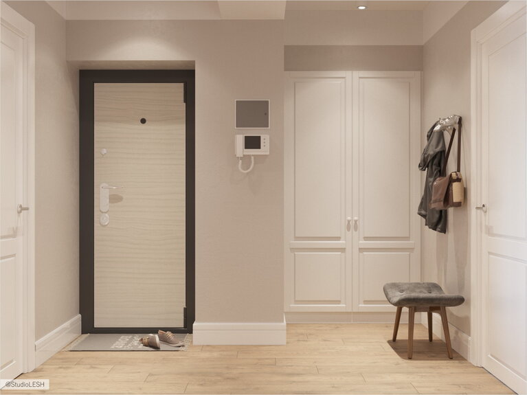 Светлая прихожая