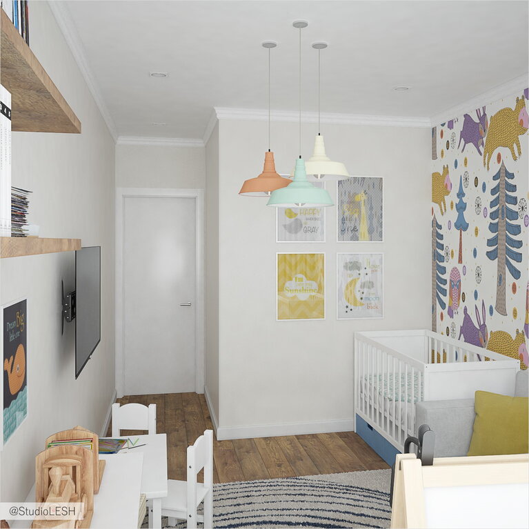 Детская в современном стиле