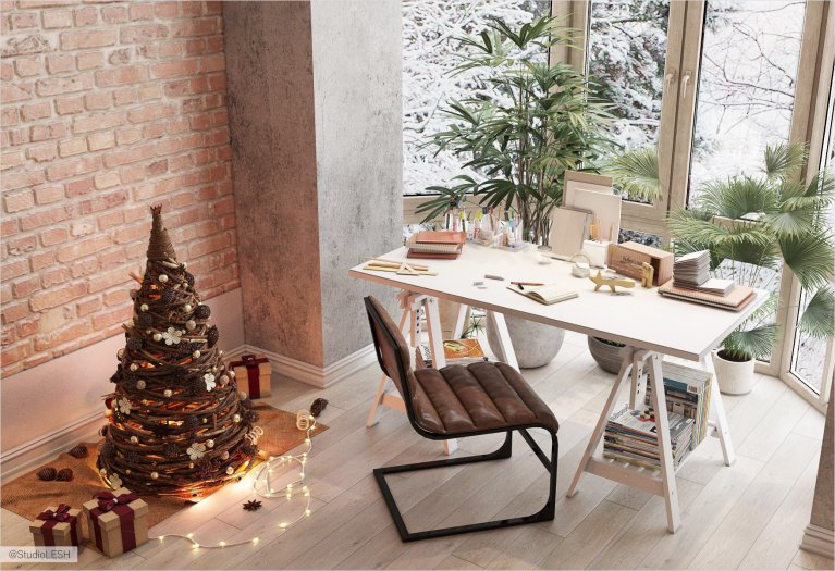 Рабочее место у окна