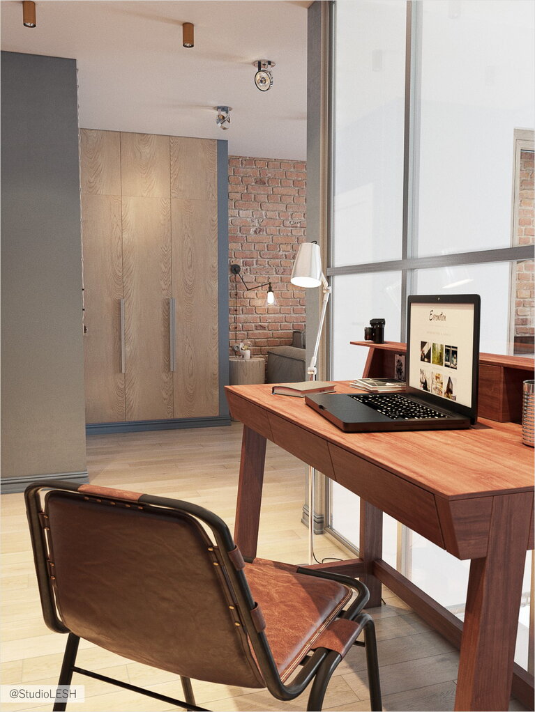 Кабинет в современном стиле