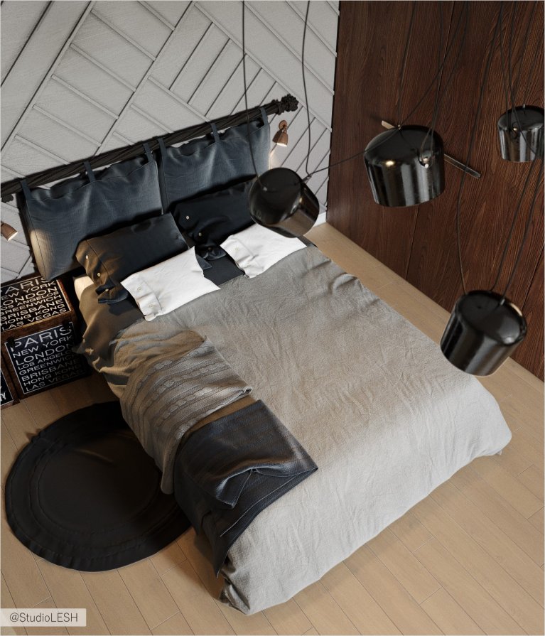 Мужская спальня