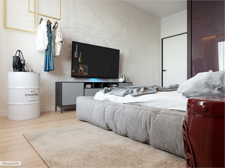 Современная спальня