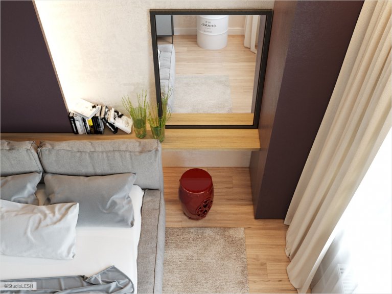 Интерьер спальни в современном стиле