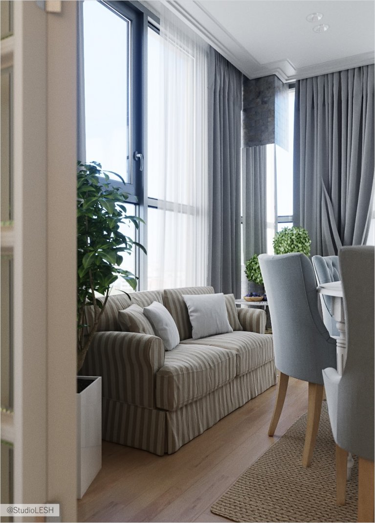 Мягкая зона в столовой