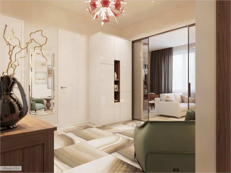 Светлая прихожая