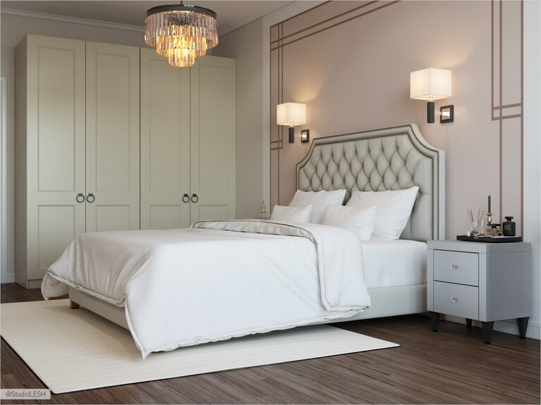  Светлая спальня