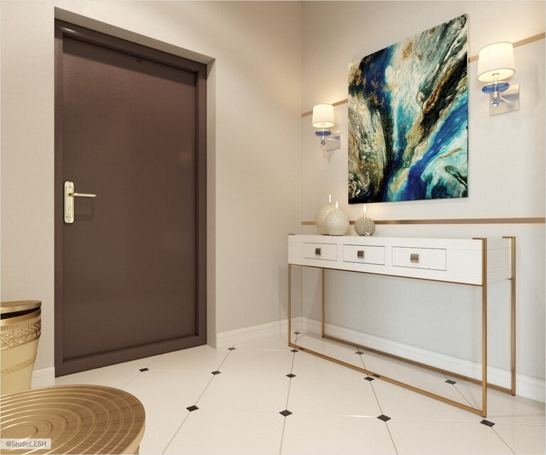 Прихожая в классическом стиле